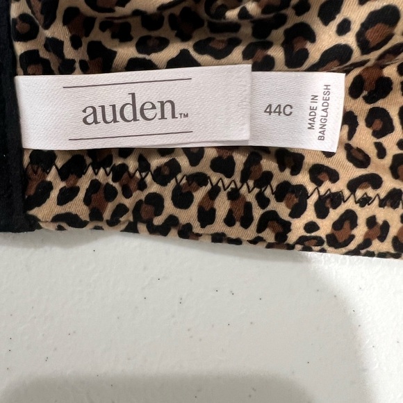 Auden Leopard Animal Print Bra Full
Coverage Underwire 44 C Super Star NWOT - Picture 5 of 8